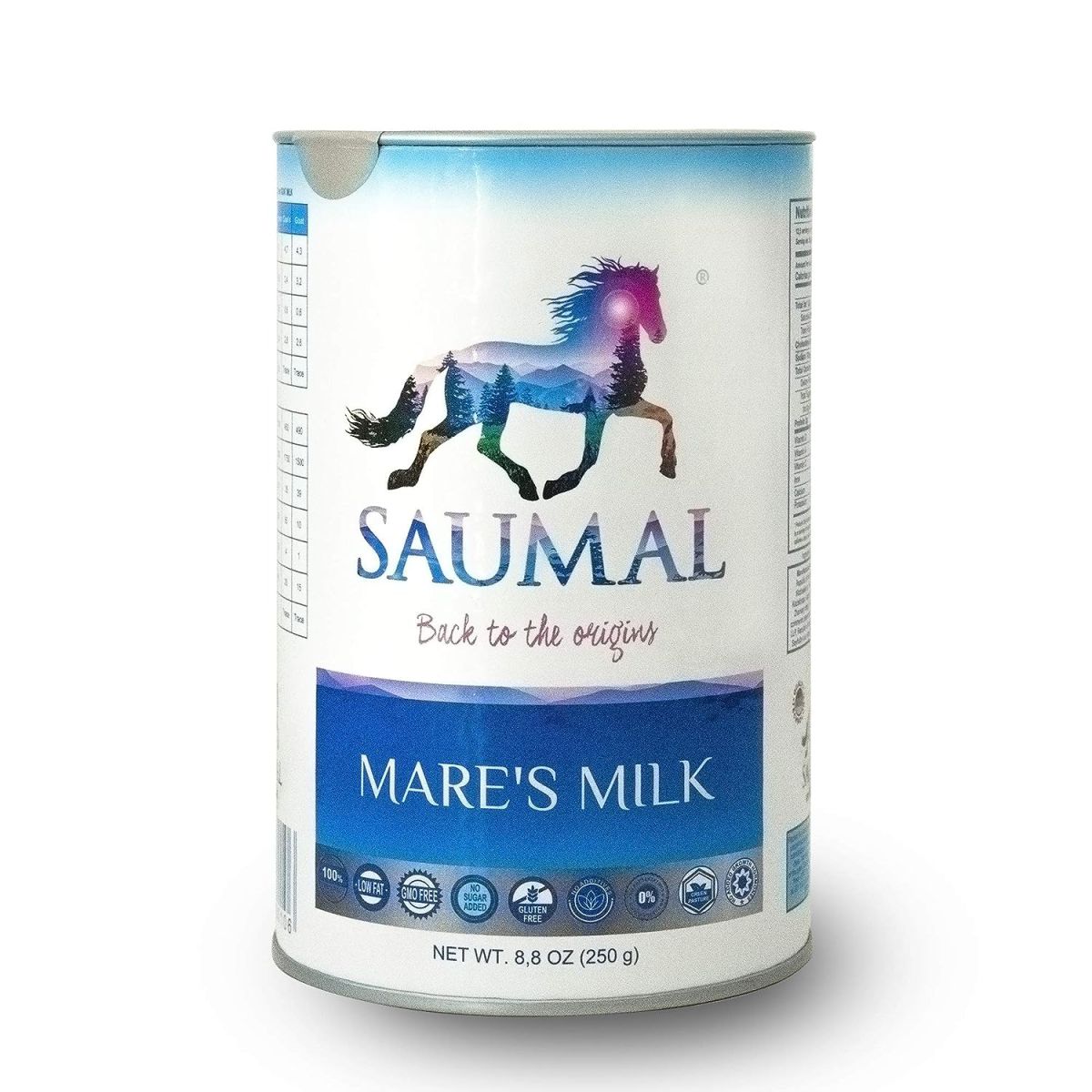Saumal Mare's Powdered Milk for Adult and Kids, Immune booster, Gluten FREE, No Sugar added (250gm)