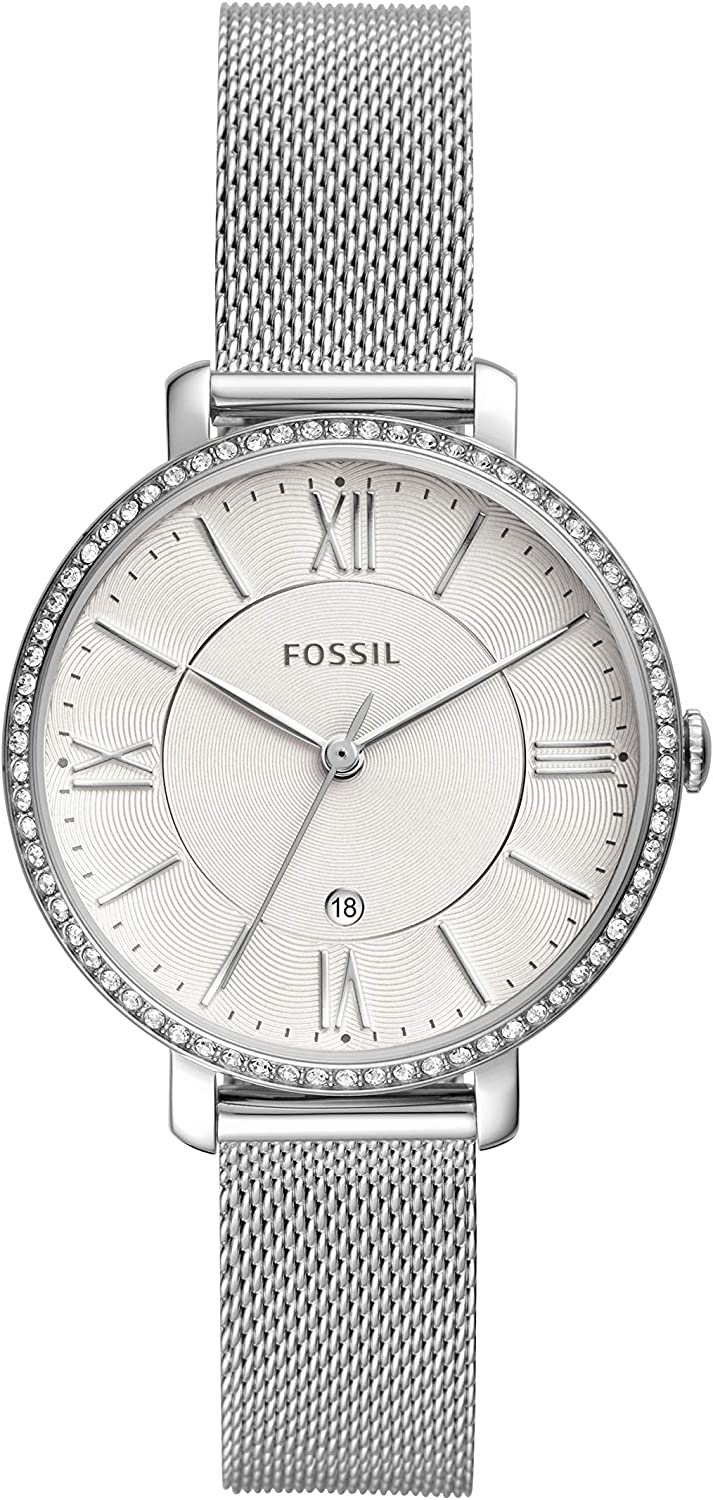 Fossil Women's Jacqueline Quartz Stainless Steel Dress Watch